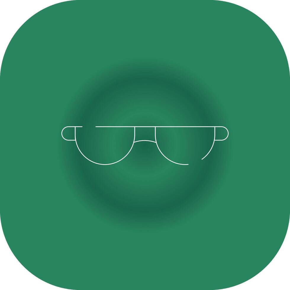 diseño de icono creativo de gafas vector