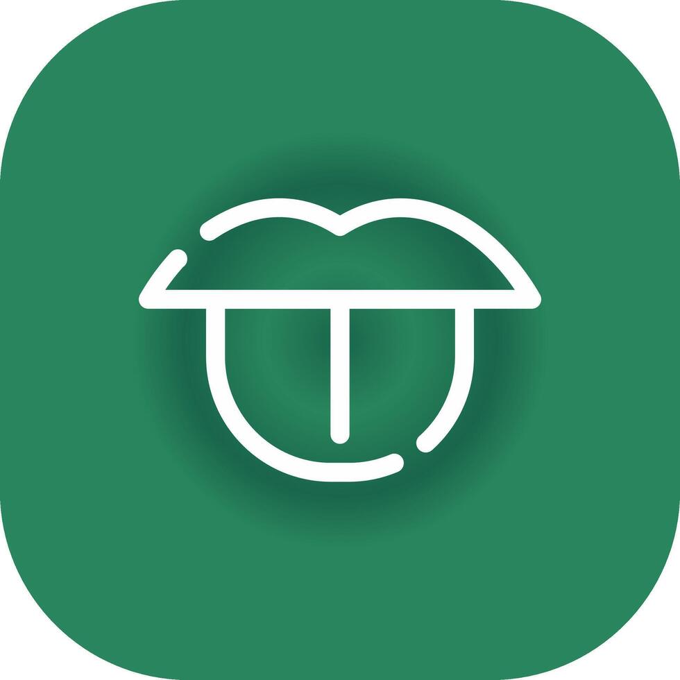 Tongue Creative Icon Design vector