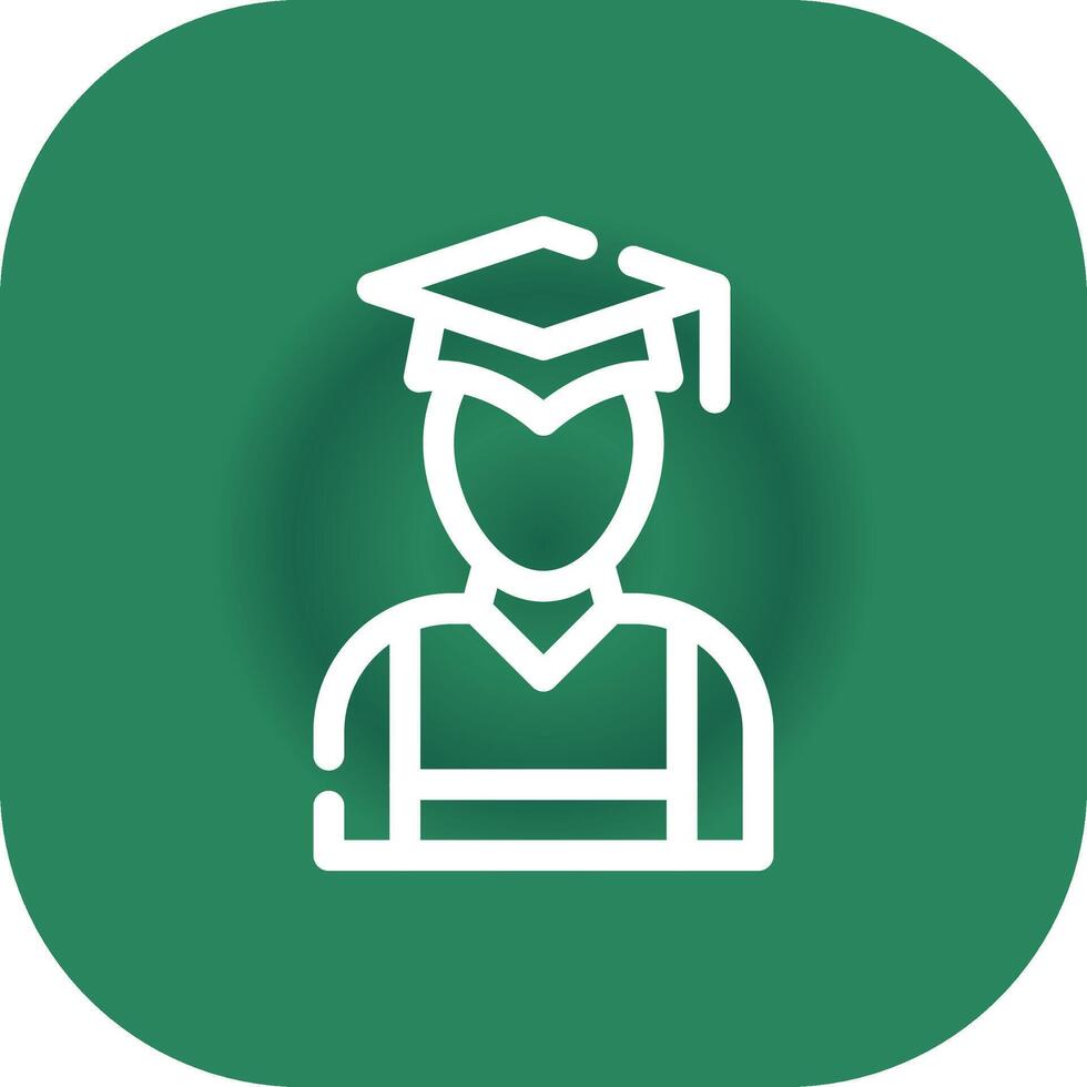 Graduate Creative Icon Design vector