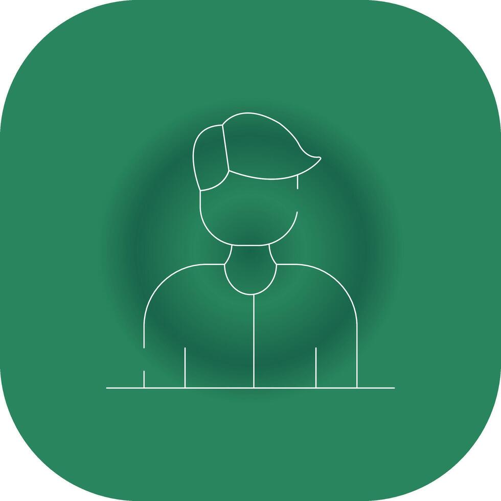 Customer Male Creative Icon Design vector