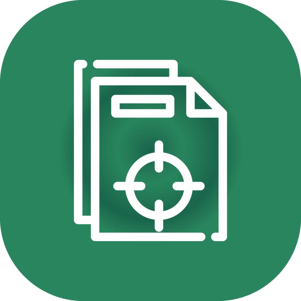 Registration Mark Creative Icon Design vector