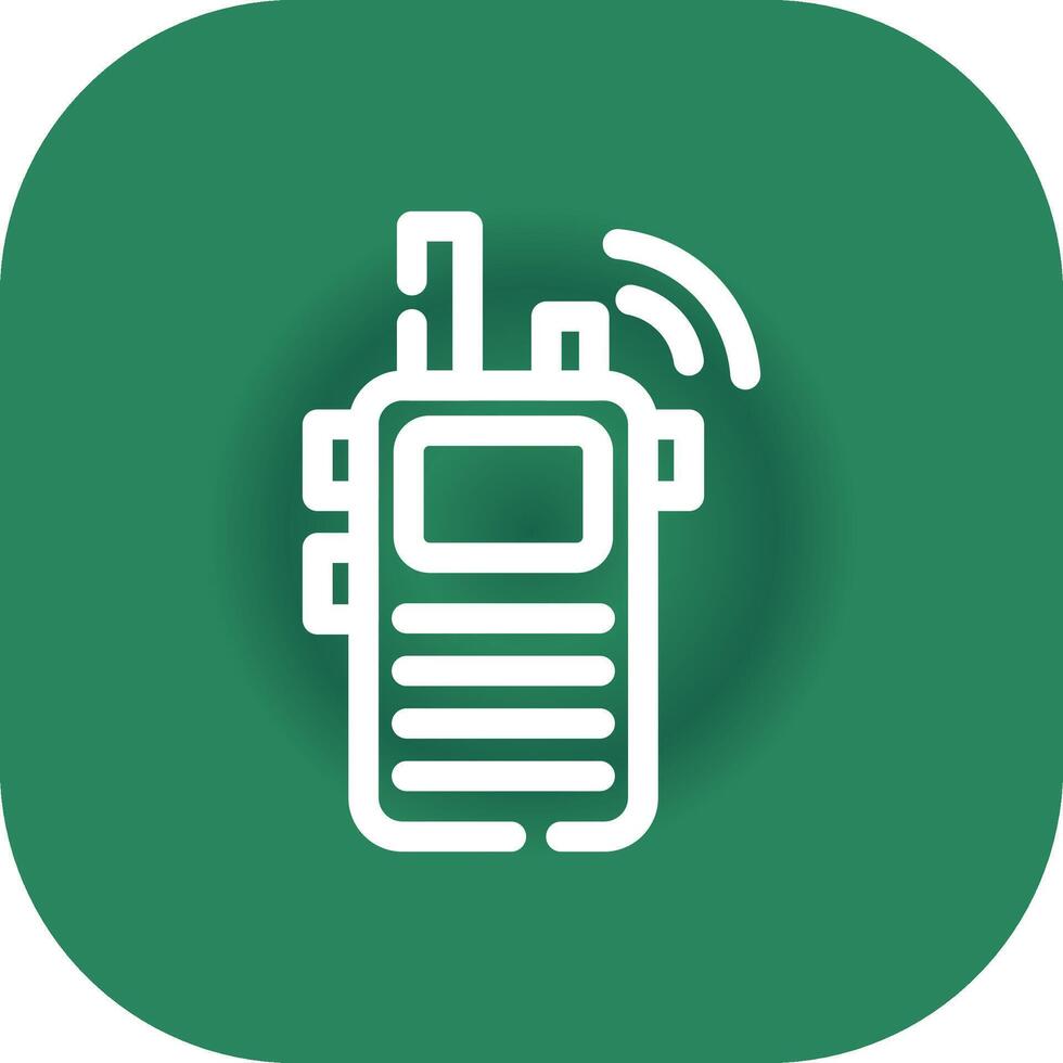 Walkie Talkies Creative Icon Design vector
