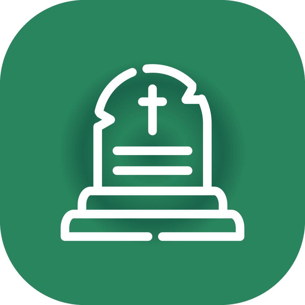 Tomb Creative Icon Design vector