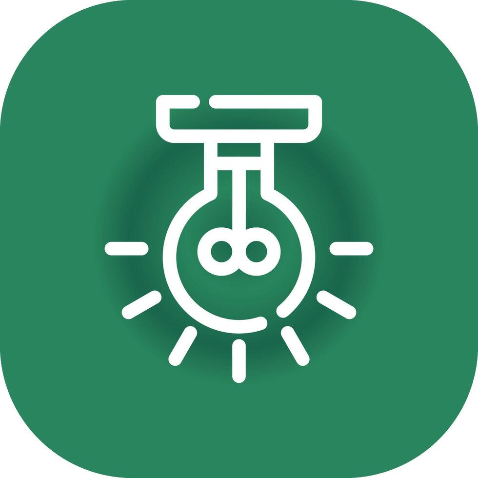Glyph Gradient Circle Design vector