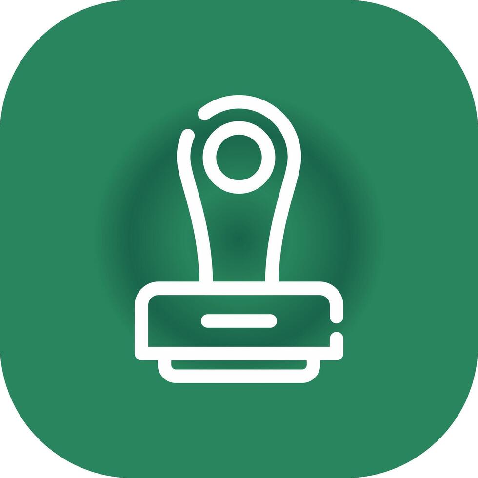 Stamp Creative Icon Design vector