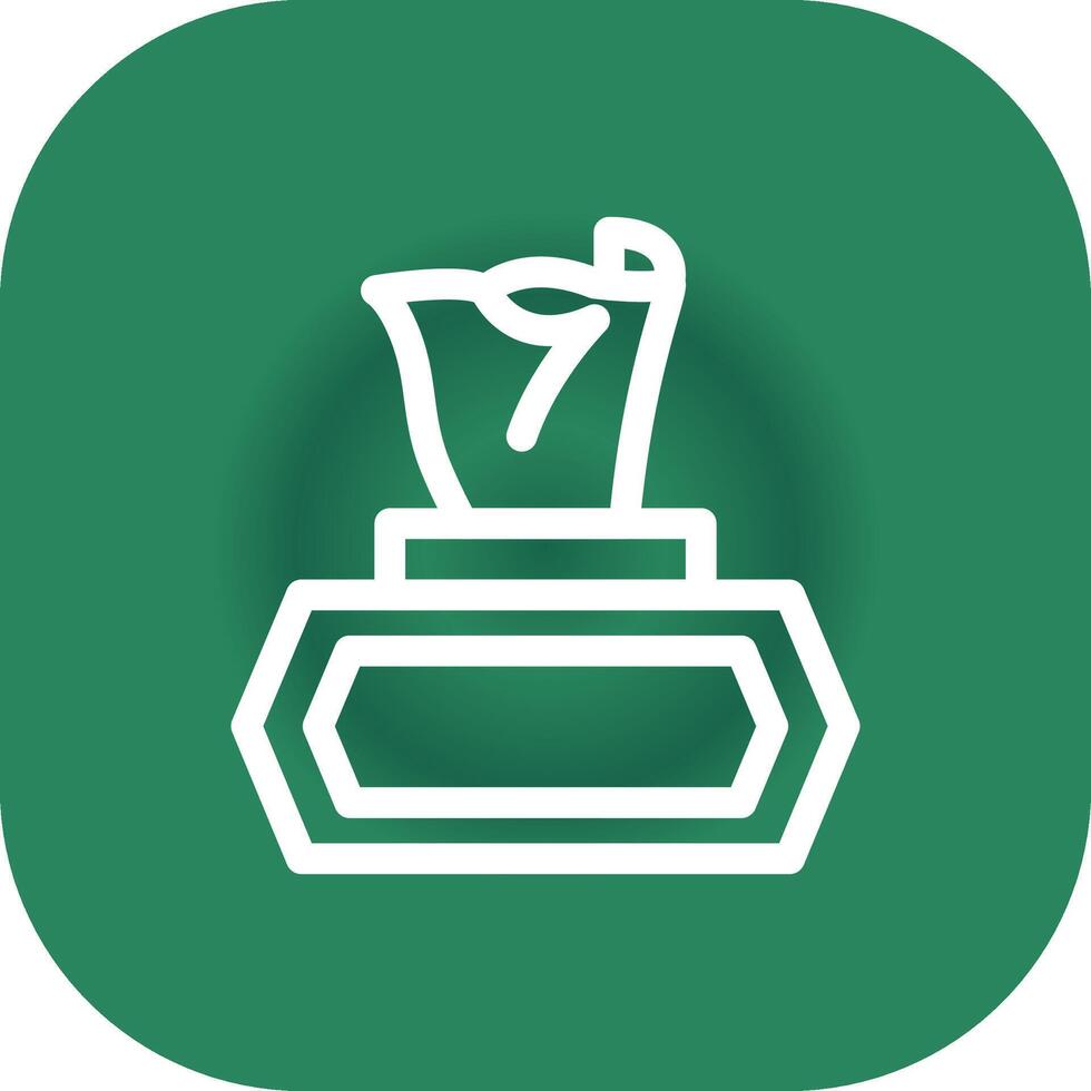 Wet Wipes Creative Icon Design vector