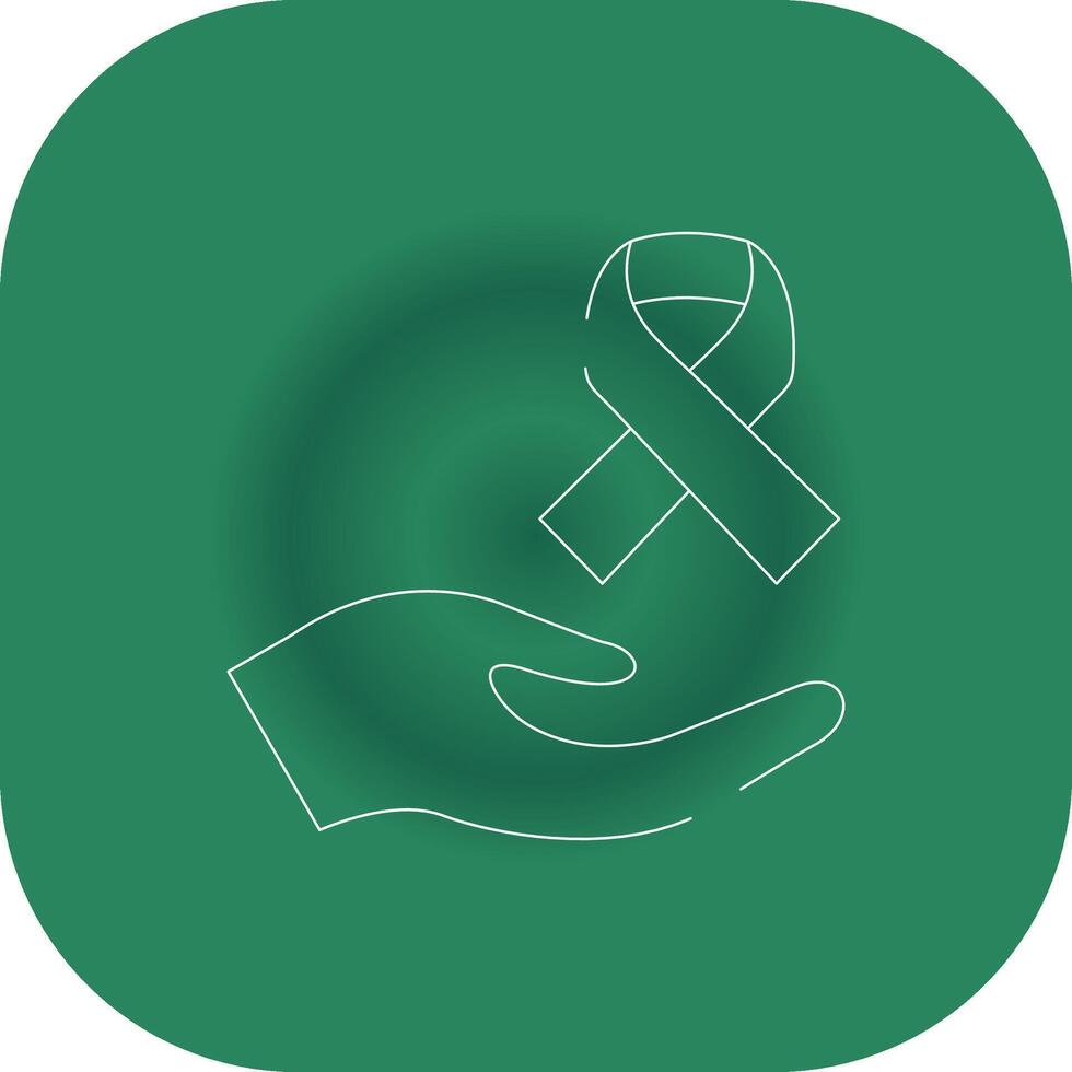 Cancer Diagnosis Creative Icon Design vector