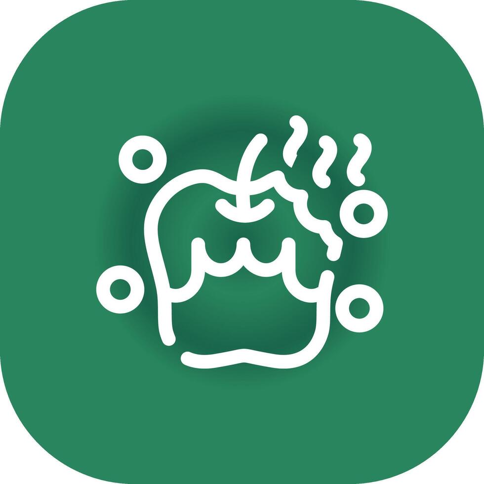 Rotten Creative Icon Design vector