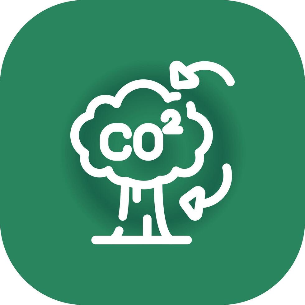 CO2 Creative Icon Design vector