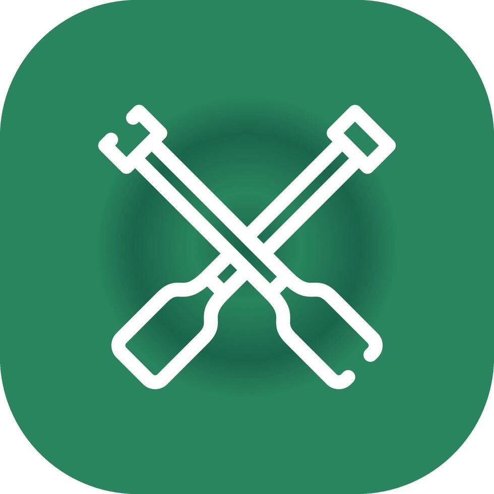 Rowing Creative Icon Design vector