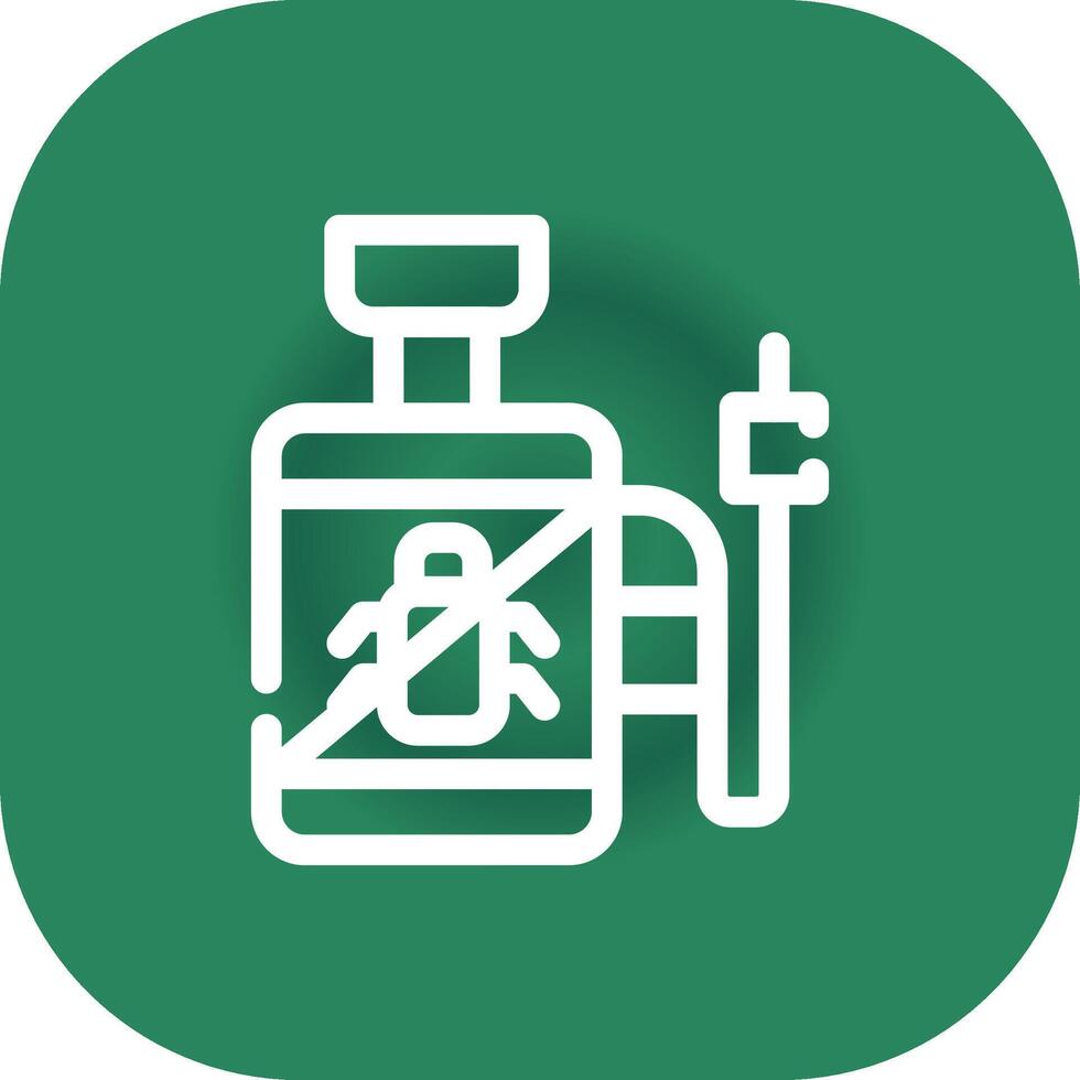 diseño de icono creativo de pesticidas vector