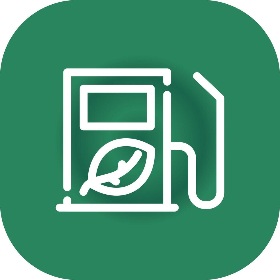 Fuel Ecology Creative Icon Design vector
