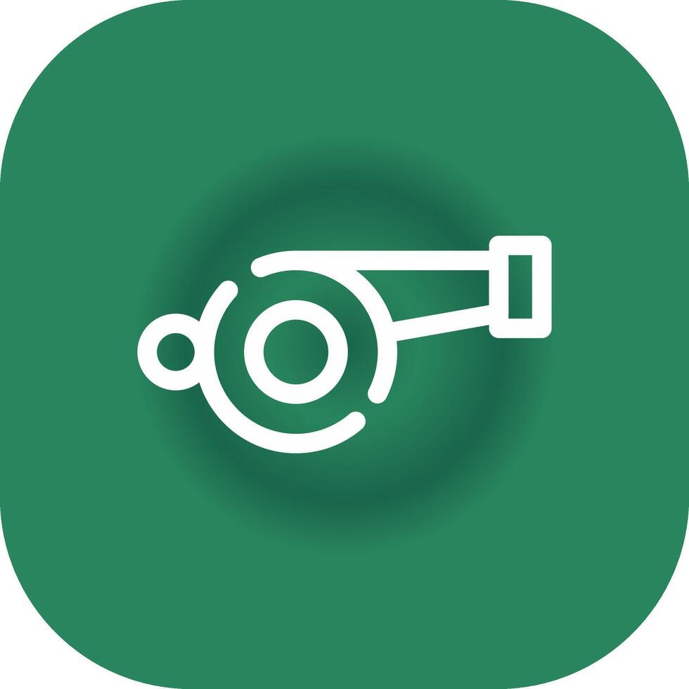 Whistle Creative Icon Design vector