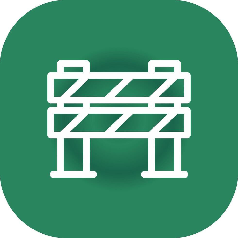 Barrier Creative Icon Design vector