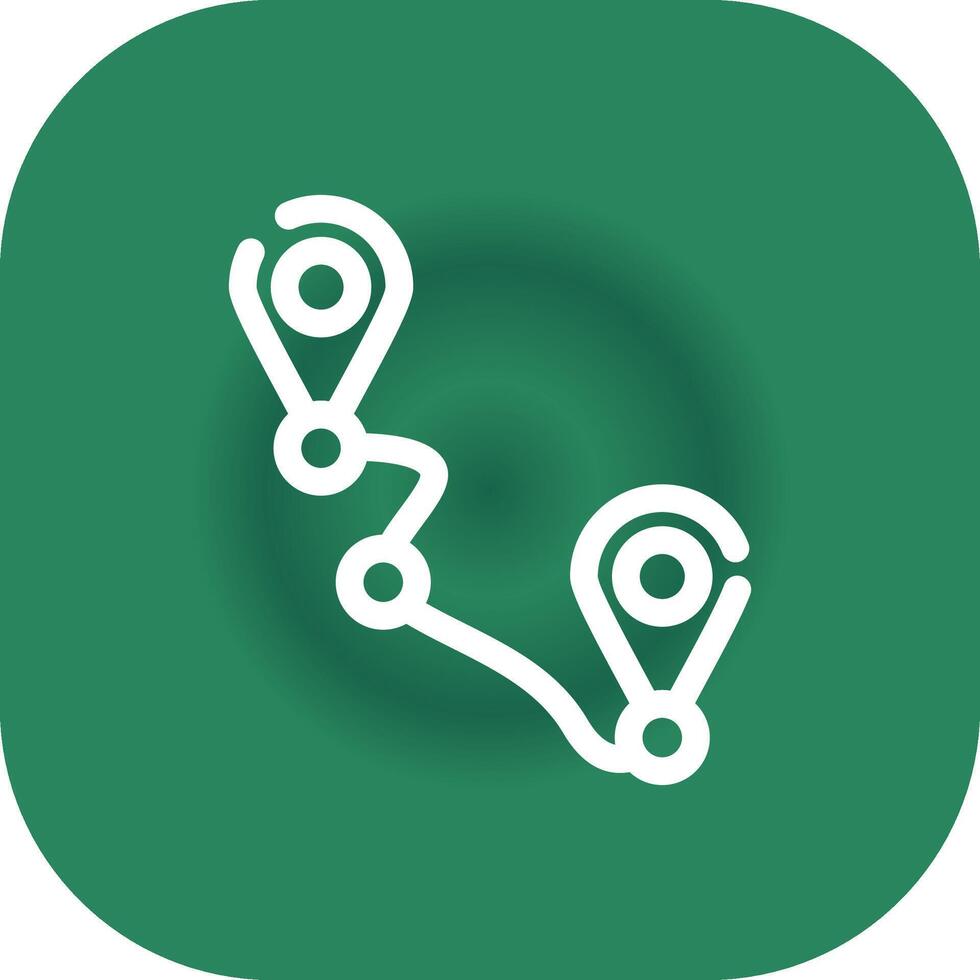 Tracking Creative Icon Design vector