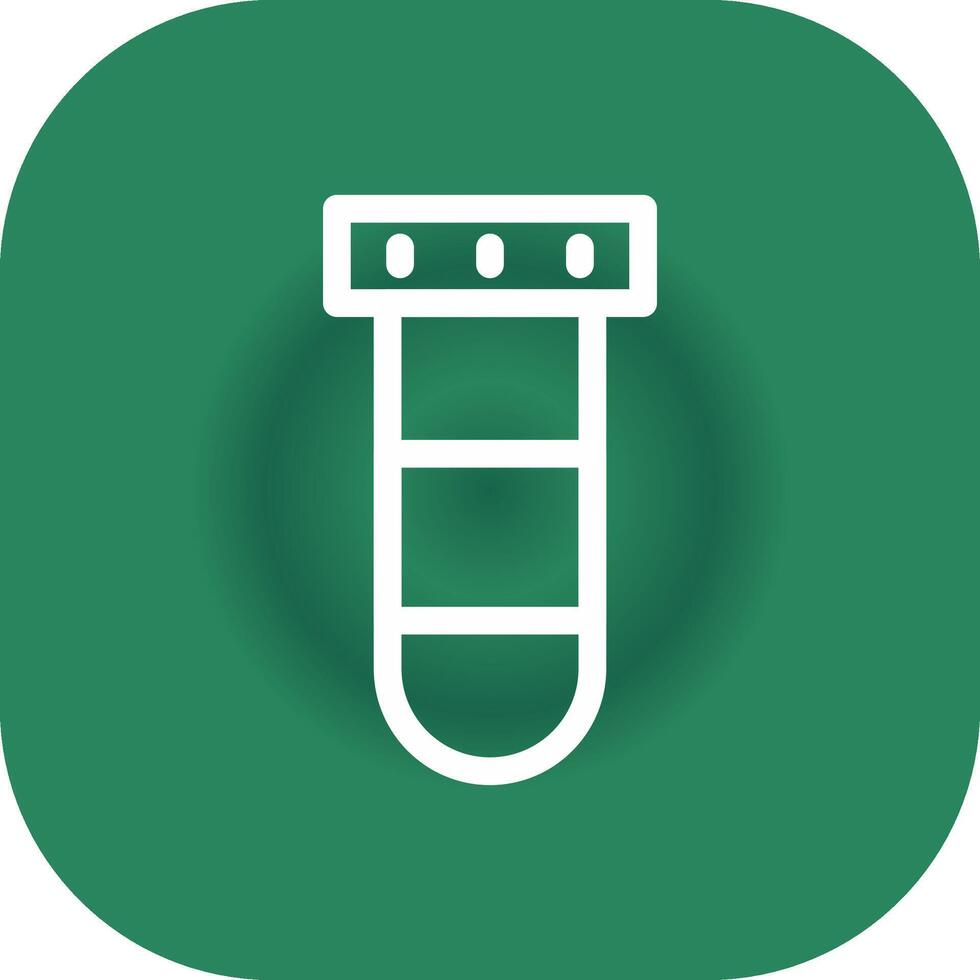 Test Tube Creative Icon Design vector