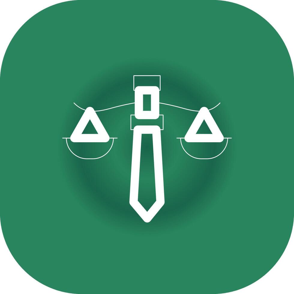 Justice Creative Icon Design vector