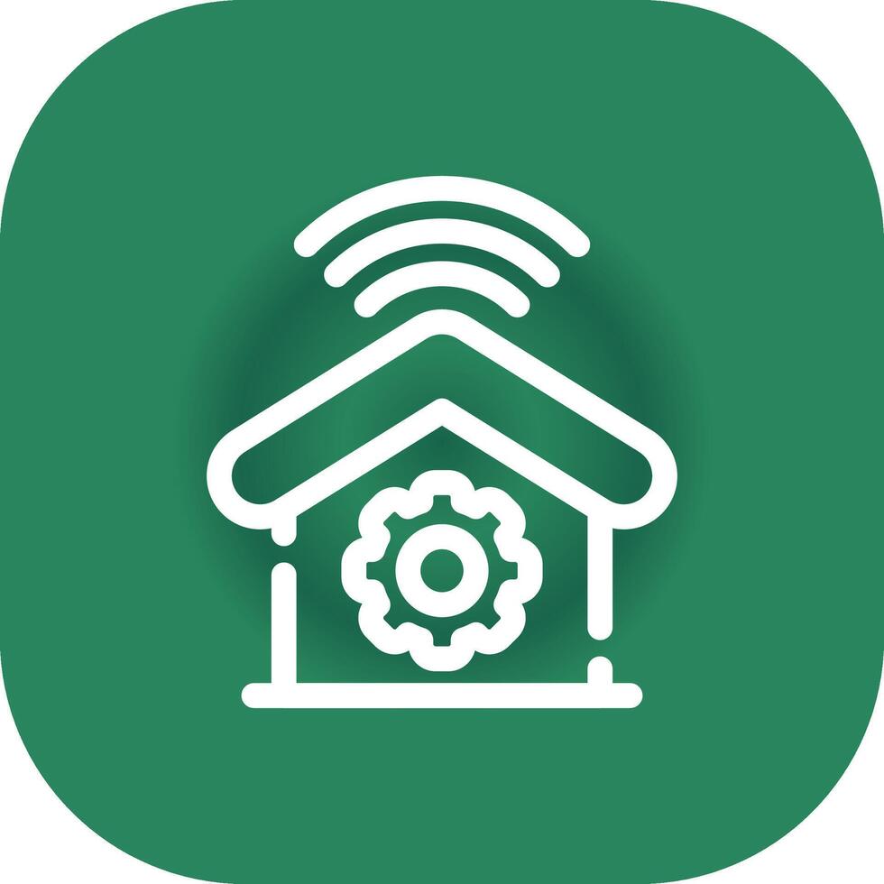 Home Automation Creative Icon Design vector