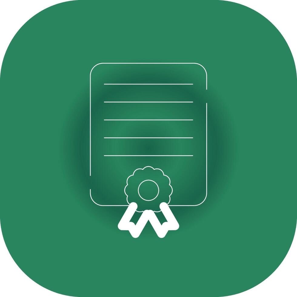 Business Permit Creative Icon Design vector