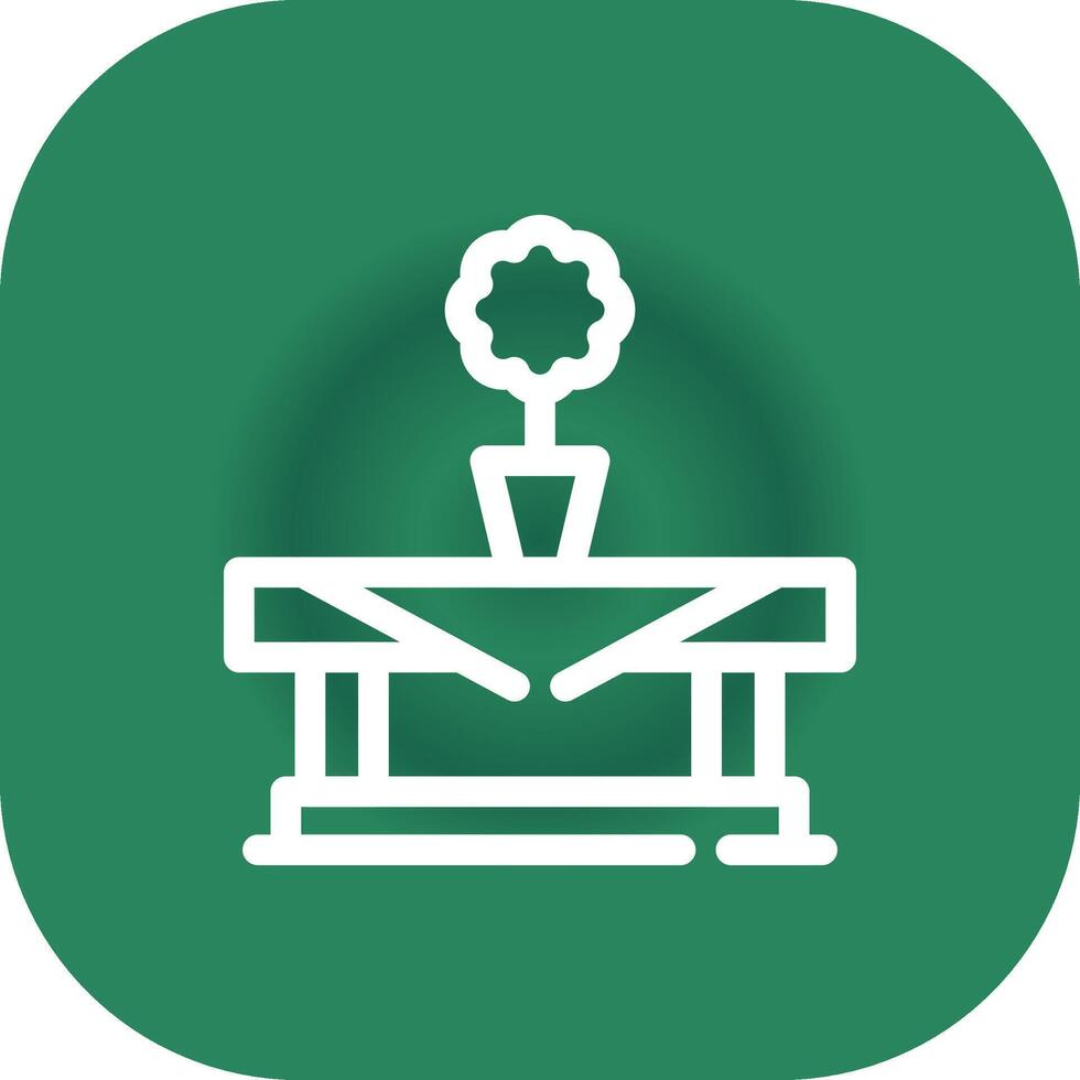 Table Creative Icon Design vector
