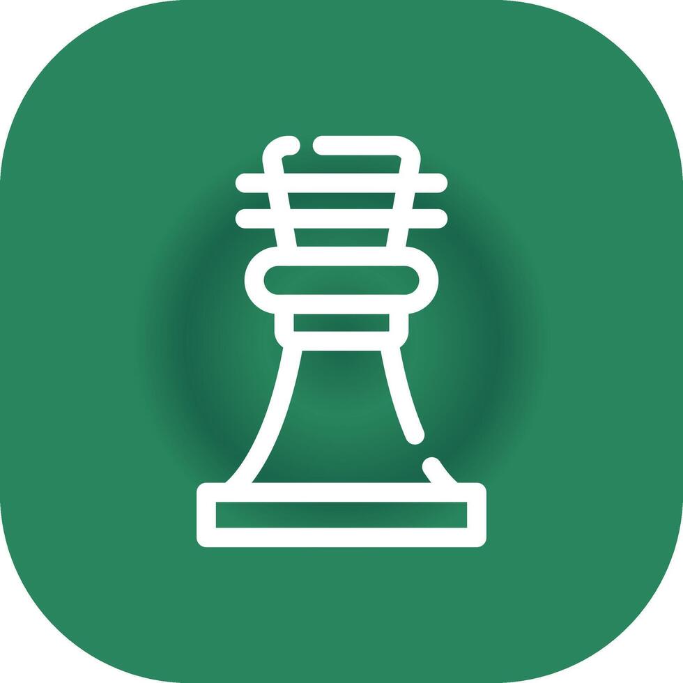 Chess Game Creative Icon Design vector