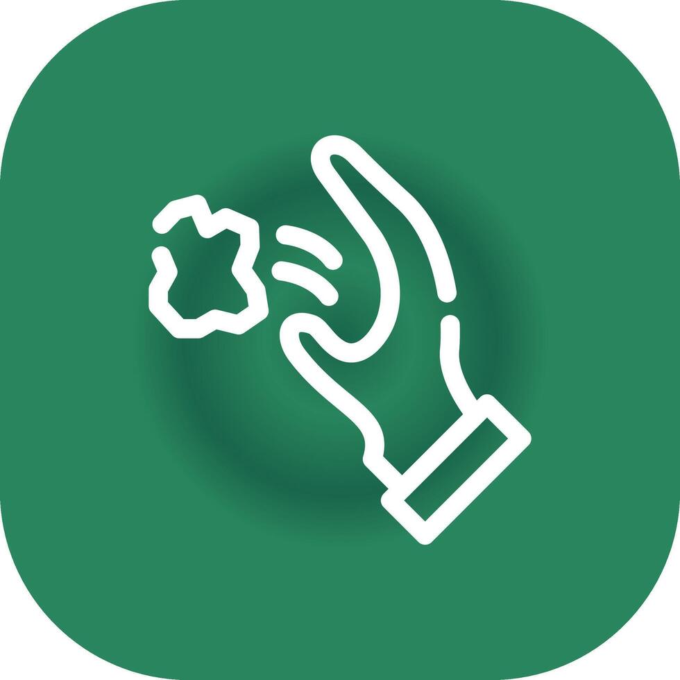 Throwing Trash Creative Icon Design vector