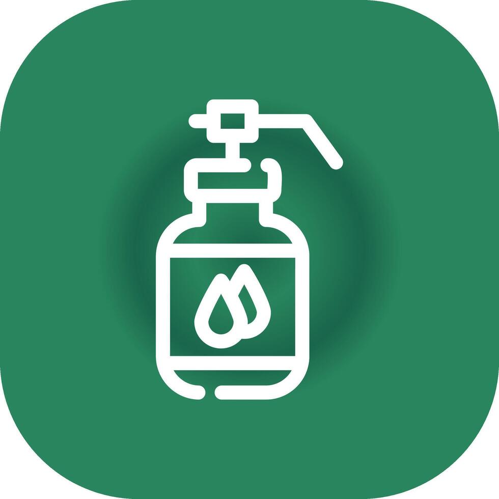 Shampoo Creative Icon Design vector