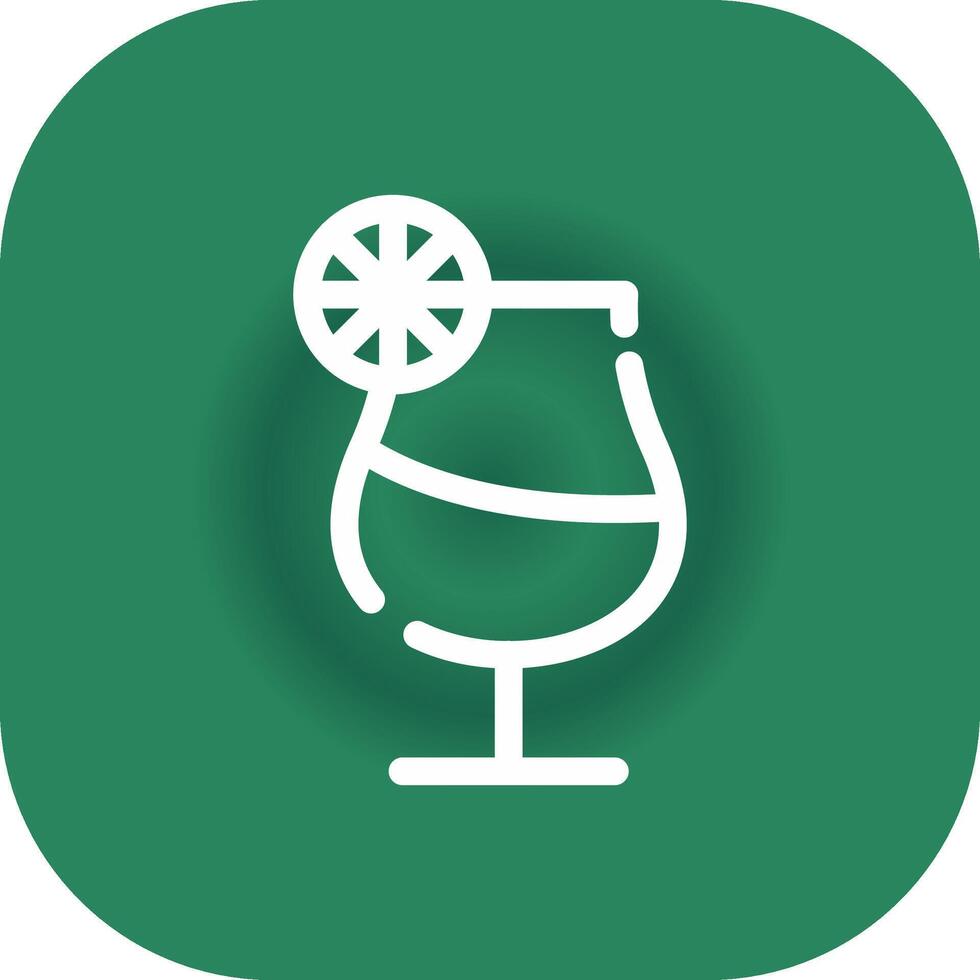 Martini Creative Icon Design vector