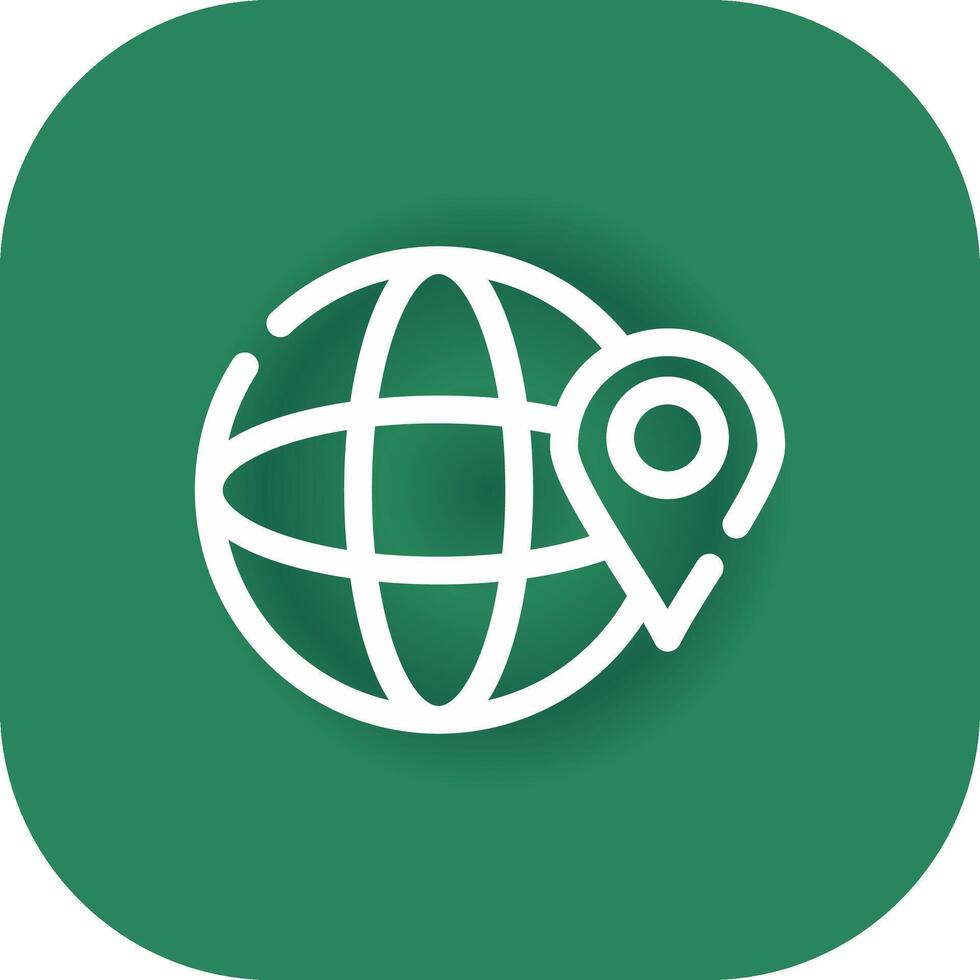 Geolocation Creative Icon Design vector
