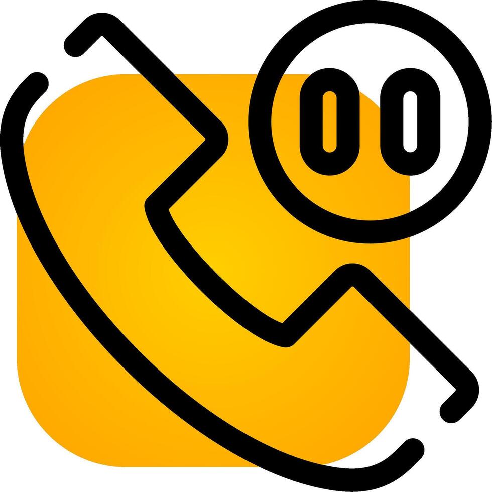 Phone Pause Creative Icon Design vector