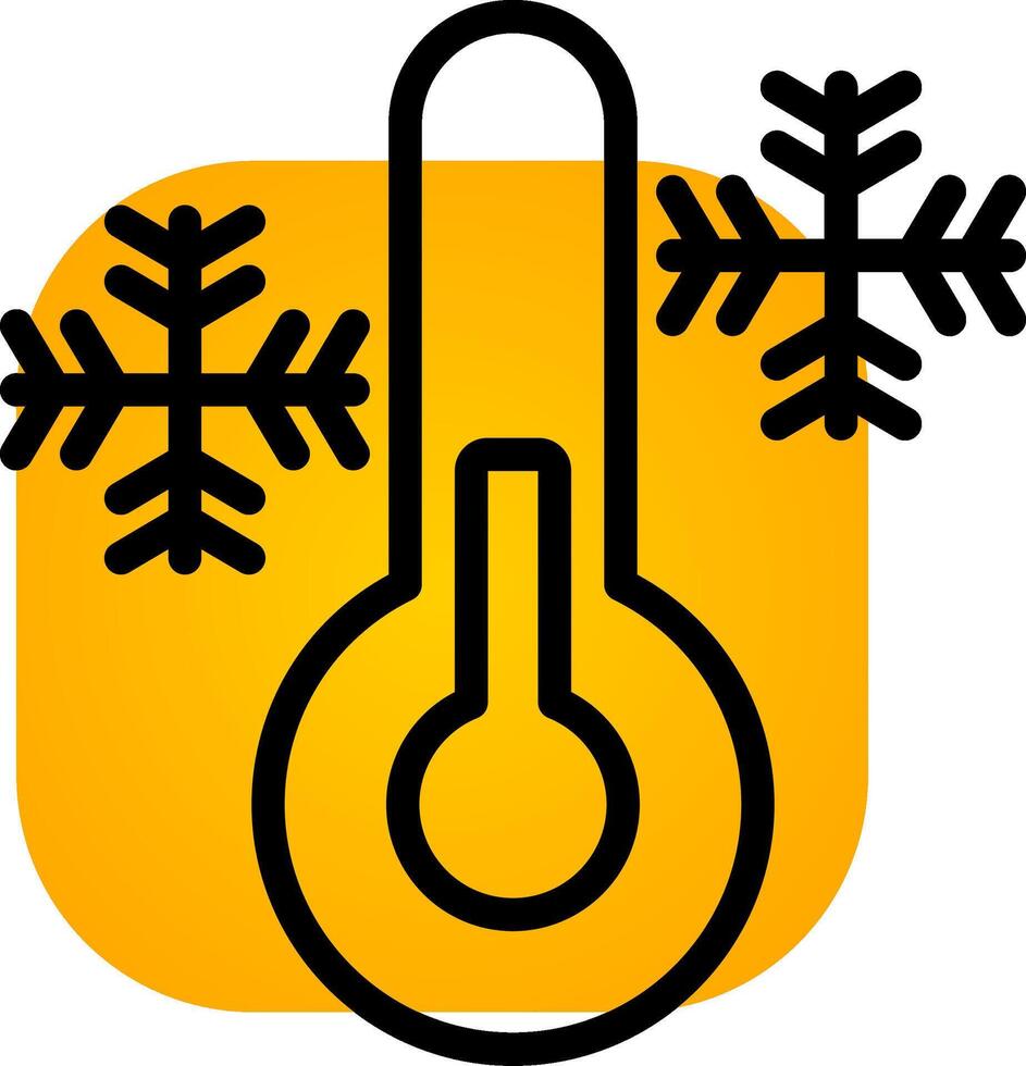 Temperature Creative Icon Design vector