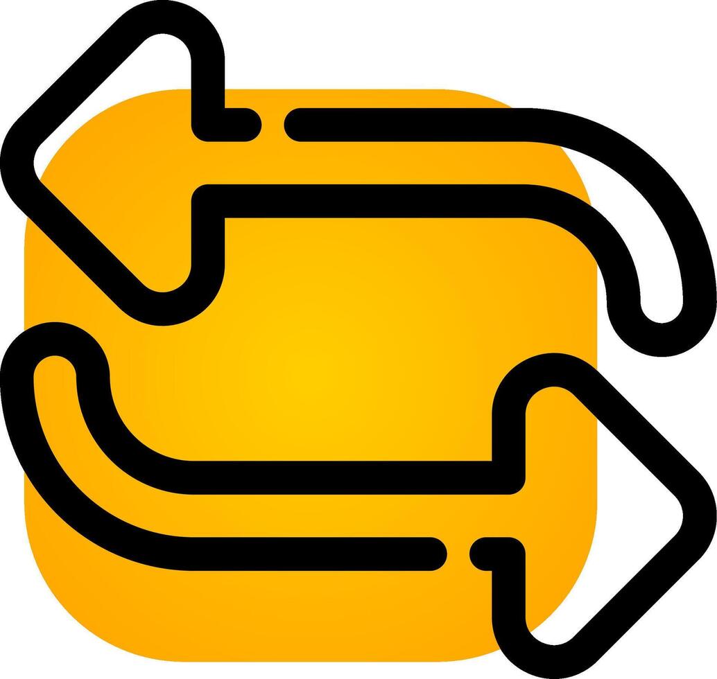 Arrows Repeat Creative Icon Design vector