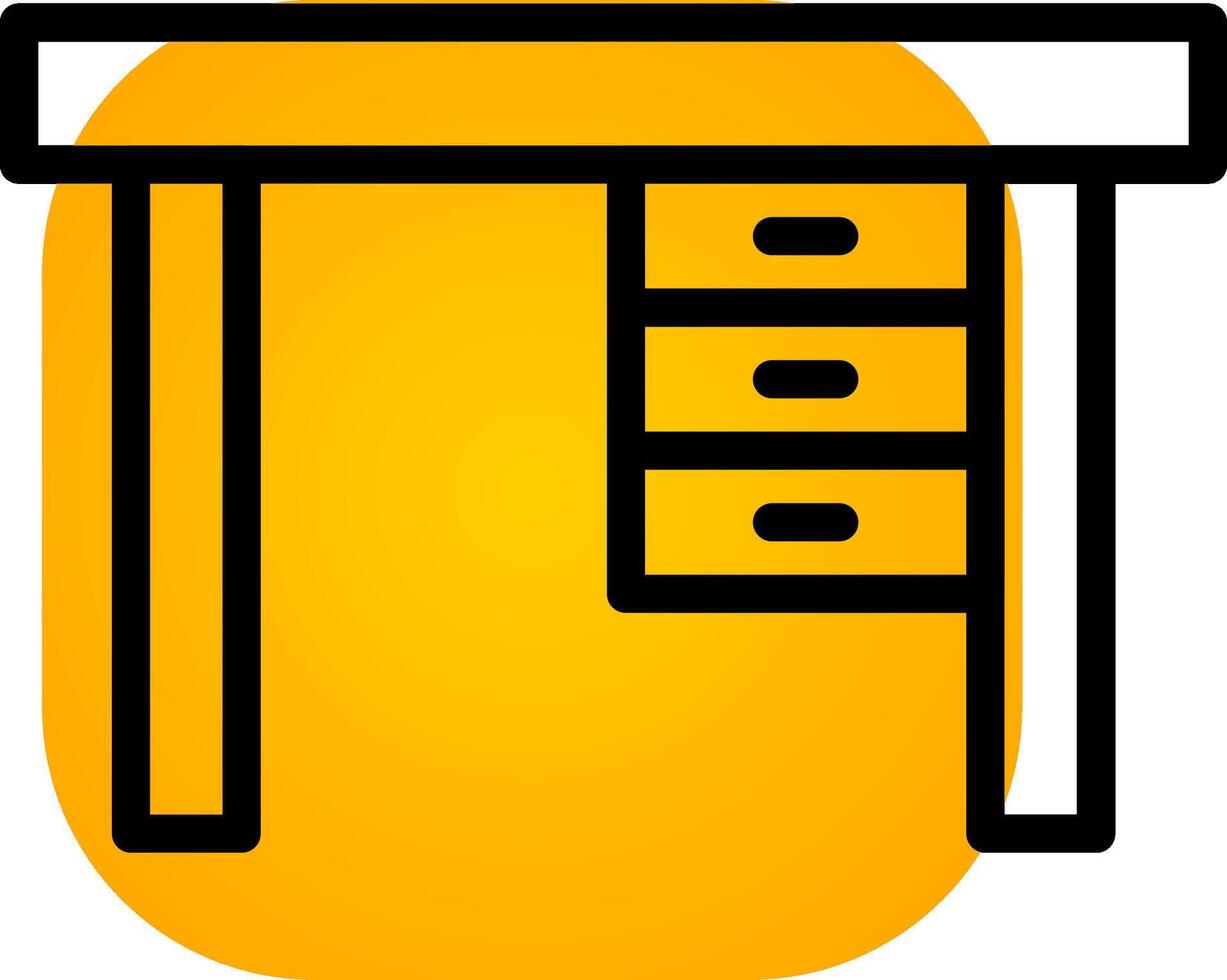 Desk Creative Icon Design vector