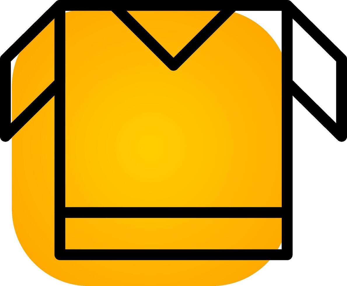 Shirt Creative Icon Design vector