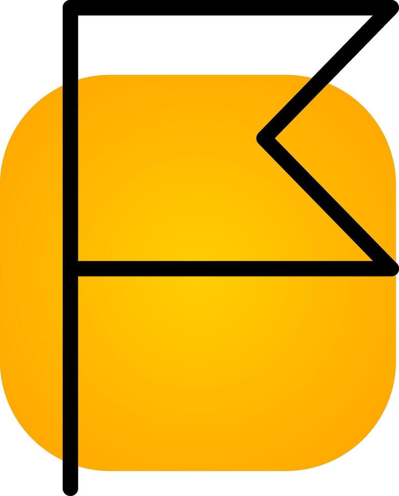 Flag Creative Icon Design vector