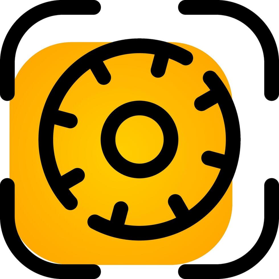 Target Creative Icon Design vector