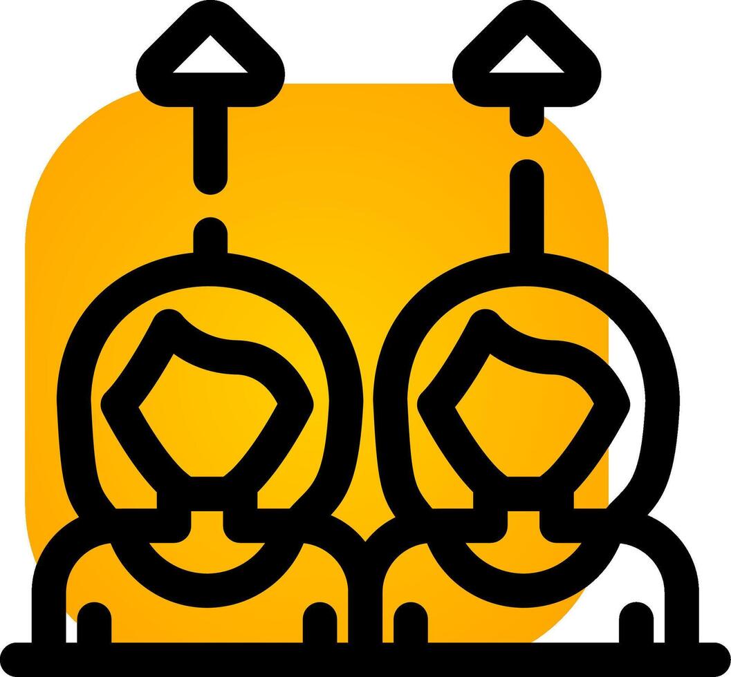 Same Approach Creative Icon Design vector