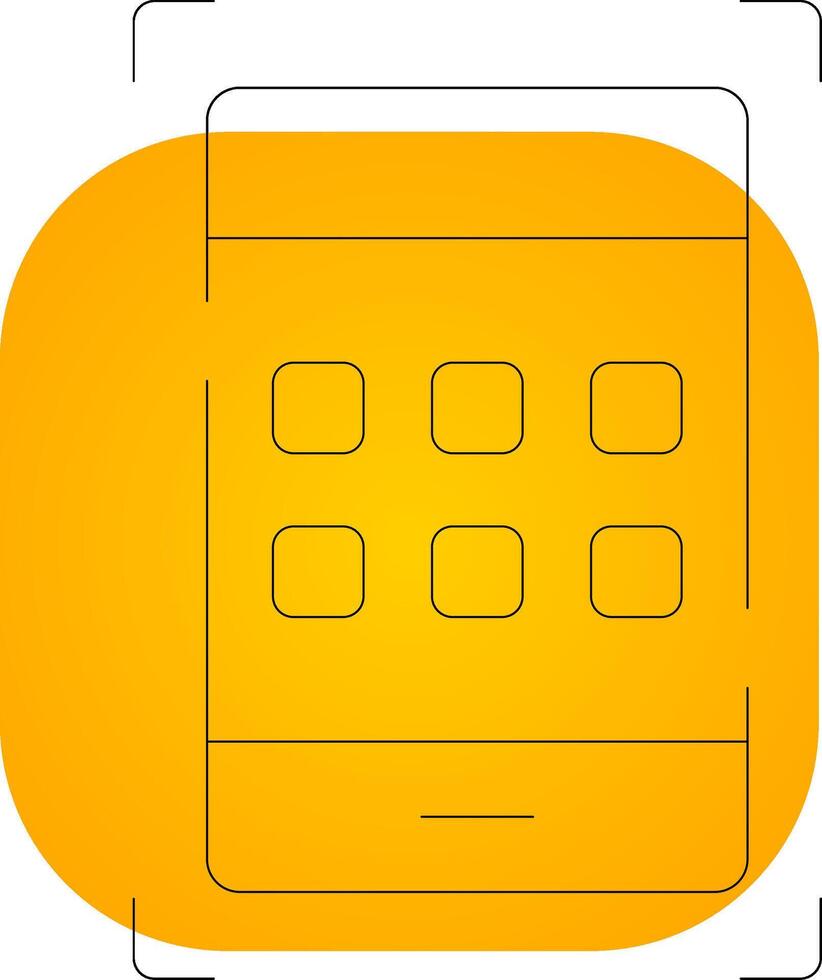 Task Organization App Creative Icon Design vector