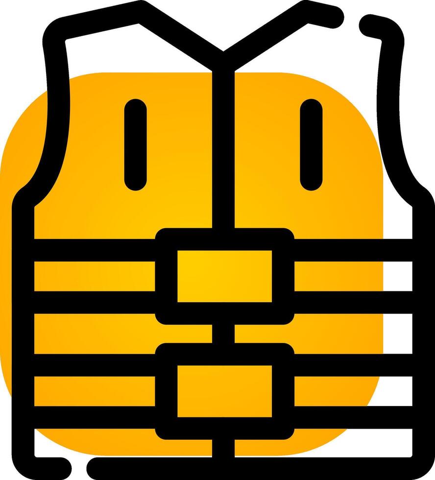 Life Jacket Creative Icon Design vector