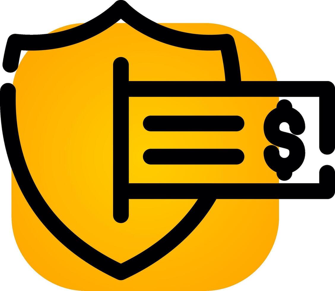 Safe Payment Creative Icon Design vector