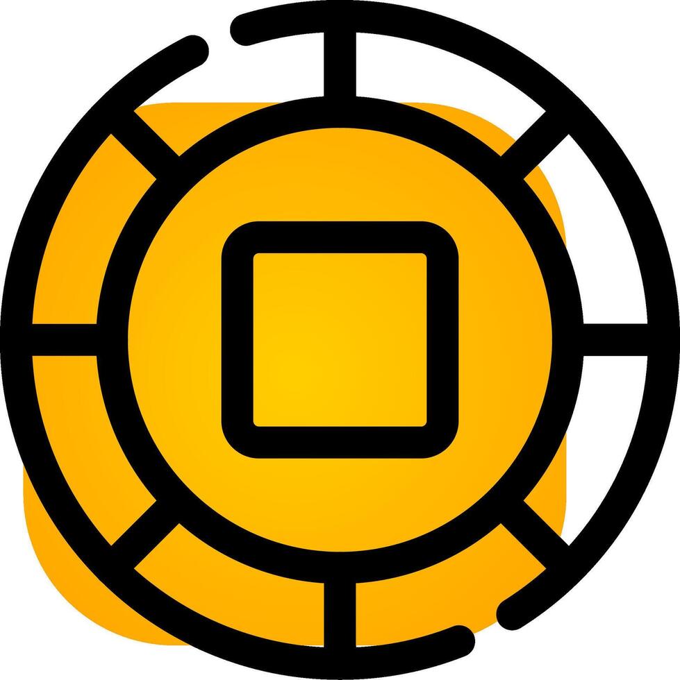 Coin Creative Icon Design vector