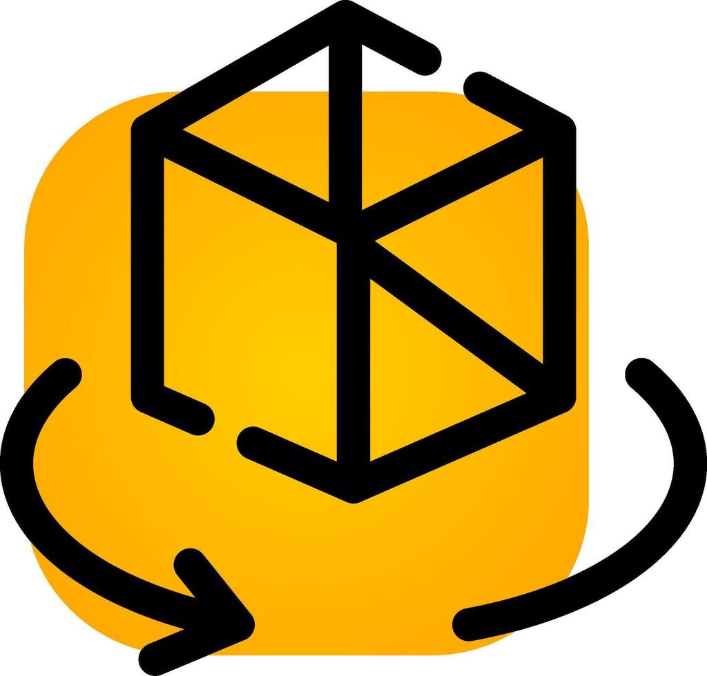 3d Creative Icon Design vector
