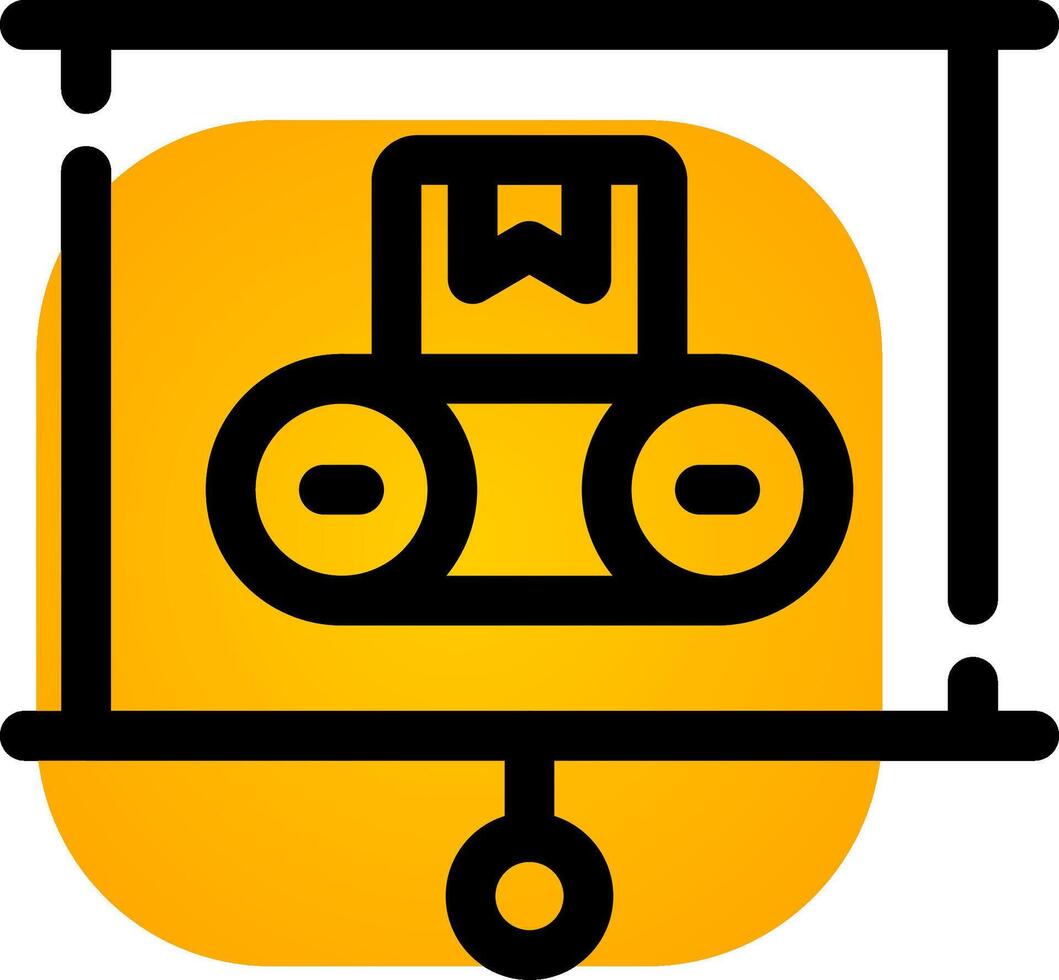 Machine Learning Creative Icon Design vector