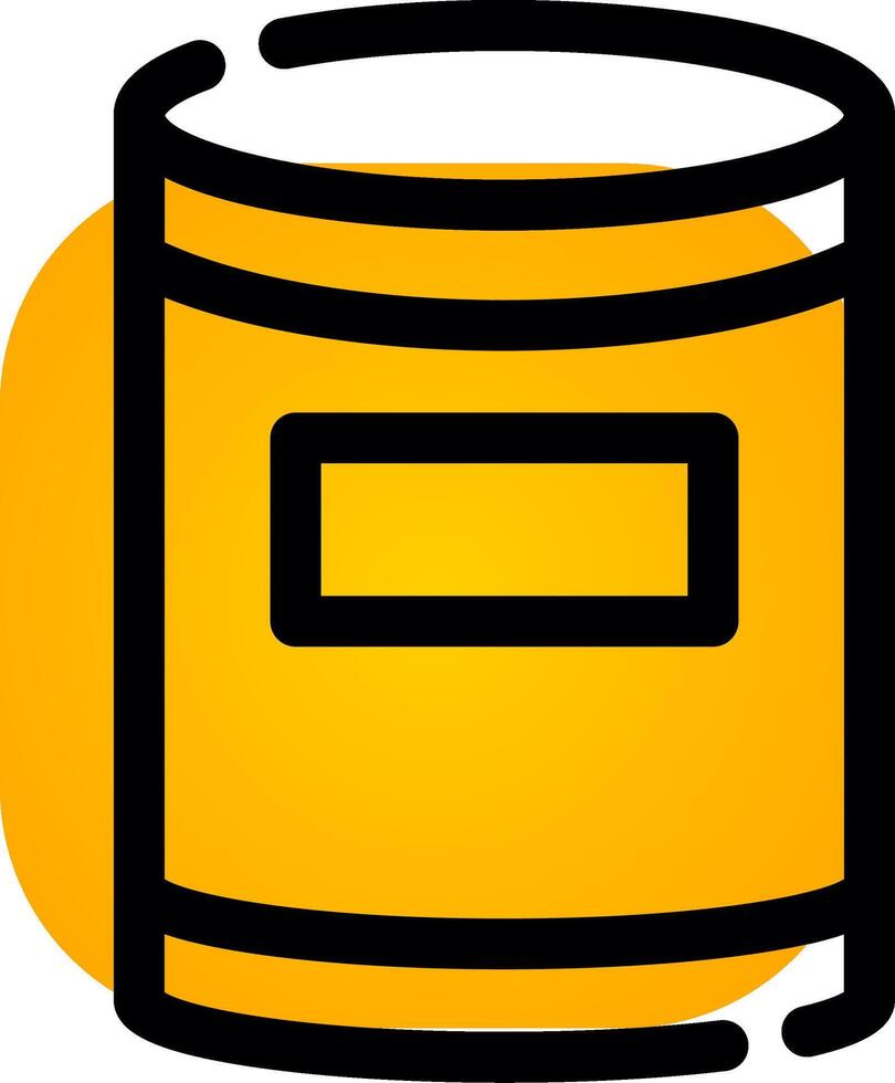 Dustbin Creative Icon Design vector