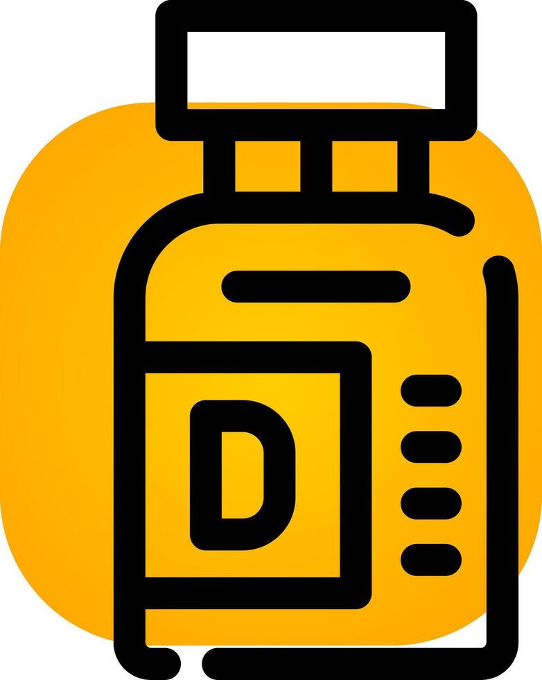 Vitamins Creative Icon Design vector