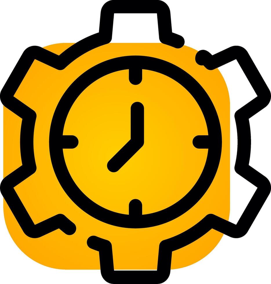 Time Management Creative Icon Design vector