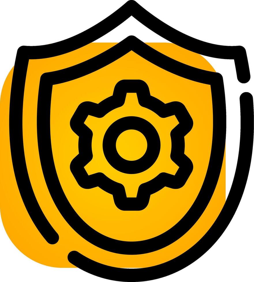 diseño de icono creativo de protección vector