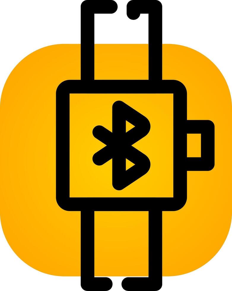 Bluetooth Creative Icon Design vector