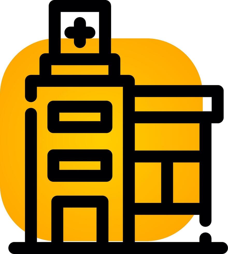 Hospital Creative Icon Design vector