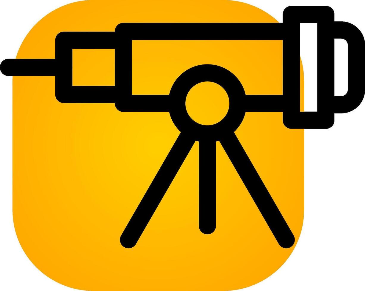Telescope Creative Icon Design vector